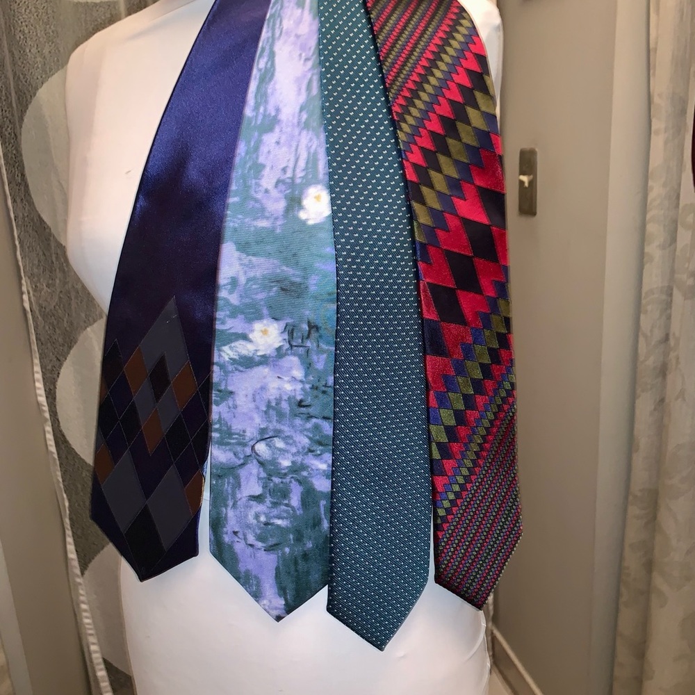 4 Silk Neckties